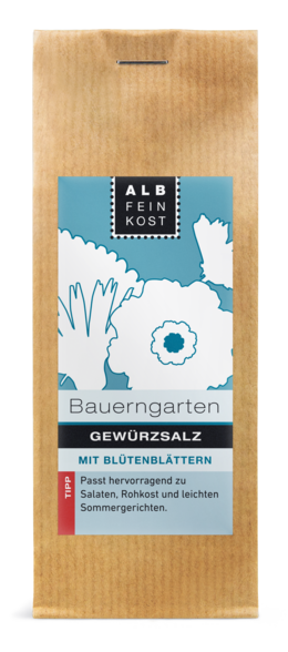 Albfeinkost Bauerngarten Gewürzsalz in der Gewürz Tüte