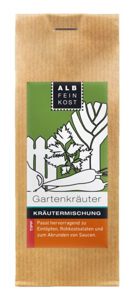 Albfeinkost Gartenkräuter Kräutermischung in der Tüte
