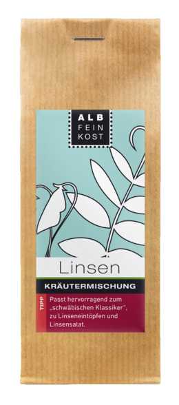 Albfeinkost Linsenkräuter Kräutermischung in der Tüte