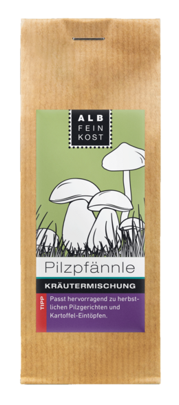 Albfeinkost Pilzpfännle Kräutermischung in der Tüte