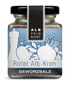 Albfeinkost Roter Alb-Kern Gewürzsalz im Gewürzglas