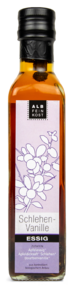 Albfeinkost Schlehe Vanille Würz Essig Flasche