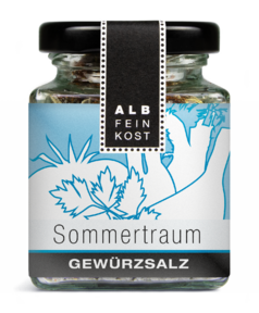 Albfeinkost Sommertraum Gewürzsalz im Gewürzglas