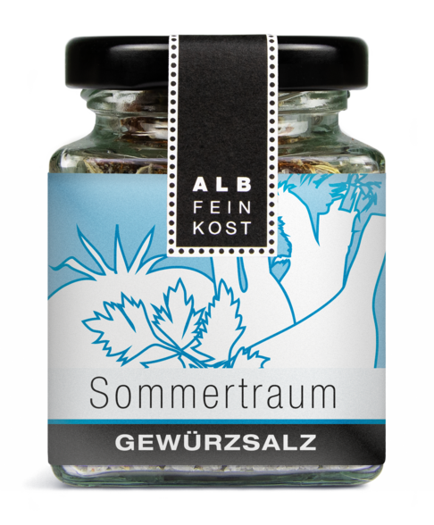 Albfeinkost Sommertraum Gewürzsalz im Gewürzglas