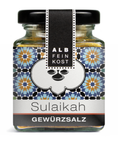 Albfeinkost Sulaikah Gewürzsalz im Gewürzglas