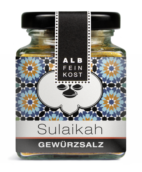 Albfeinkost Sulaikah Gewürzsalz im Gewürzglas