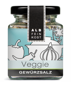 Albfeinkost Veggie Gewürzsalz im Gewürzglas