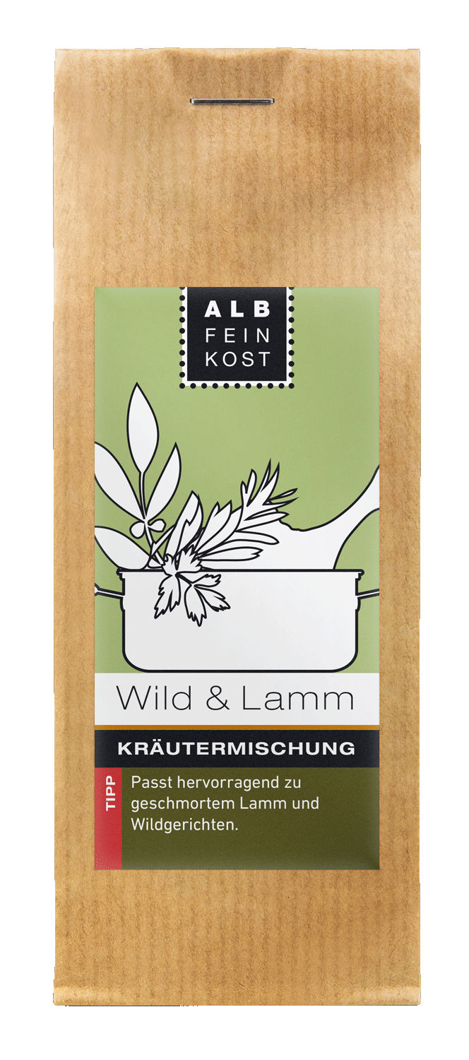 Albfeinkost Wild & Lamm Kräutermischung in der Tüte